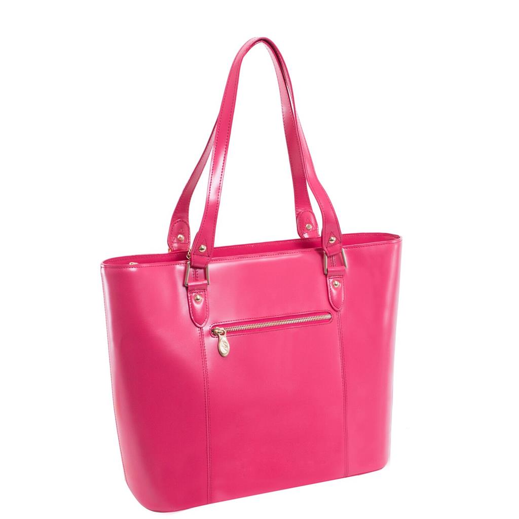 Savarna Leather Tote Fuchsia | Stenograph L.L.C.